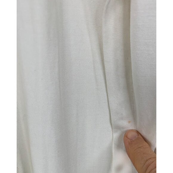 Bcbg Cora White Knit Open Front Belt Duster Cardigan NWT $158 Size S/M RR10258 - Picture 10 of 10